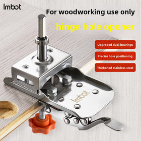 Stainless Steel Hinge Hole Opener and Drilling Limiter Tool