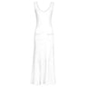 White Sleeveless Dress / M | US 8 / EU 38