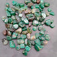 Polished purple agate tumbled stones in a mixed decorative colour lot