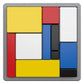 Completed layout with colour blocks filling the puzzle tray