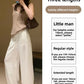 Womens high waist wide leg linen blend drawstring trousers, close up of the drawstring high waist and tie bow