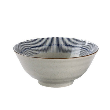Japanese Style Ceramic Noodle Bowl