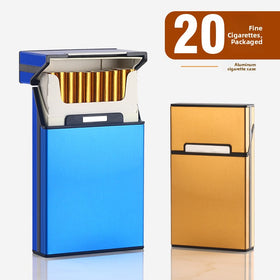 Slim Aluminum Cigarette Case