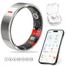 Silver Smart Ring Charging Case