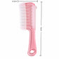 Clear liquid guide comb head showing the metal pins that carry serum down to the scalp