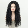 Long Curly Synthetic Lace - Black