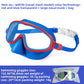 Children's Swimming Goggles with Nose Cover and Anti-Fog Lenses