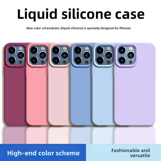 Liquid Silicone Phone Case Compatible with iPhone 11 to 16