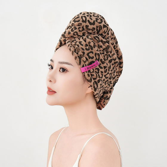 Towel hair wrap