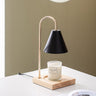 Dimmer / 220V HKMO MY UK Plug / Walnut Black D16xH33cm