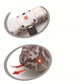 Interactive cat toy shaped like a rattlesnake with a USB rechargeable body