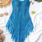 Bohemian Crochet Beach Cover-Up Top