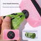 Pet waste bag dispenser pouch, group of mesh and oxford cloth pouches