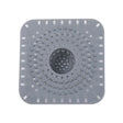 Square hair filter - gray