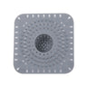 Square hair filter - gray