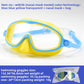 Children's Swimming Goggles with Nose Cover and Anti-Fog Lenses