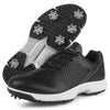 Mens Breathable Golf Shoes - 617 black movable nails