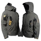 Mens Windproof Waterproof Fleece Lined Hooded Jacket