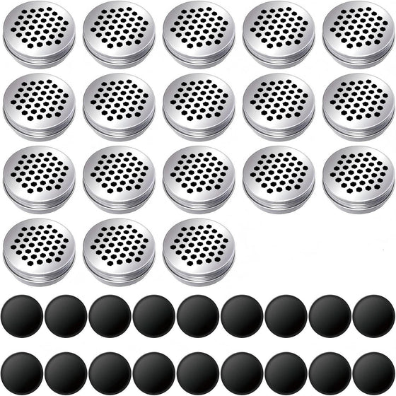 Dog Scent Training Aluminum Canisters with Magnetic Points