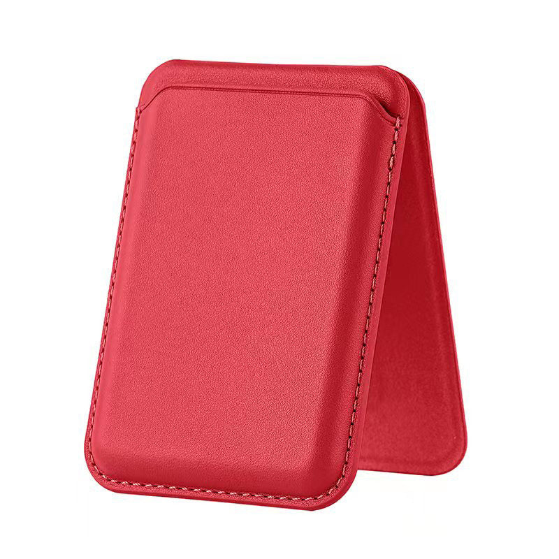 MagSafe compatible card holder and fold out phone stand