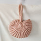 Handmade Woven Conch Shell Coin Purse | alternative angle product detail