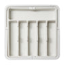 White without knife holder