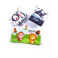 Baby Cloth Book Early Education Sensory Toy | scale reference with hand