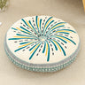 Teal Firework Lines