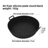 Large Round Striped Base Black