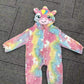 Baby Dinosaur Jumpsuit Warm Flannel Romper