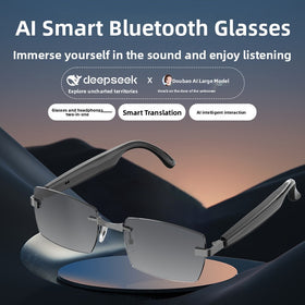 Open Ear AI Audio Bluetooth Glasses