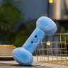 Blue dumbbell