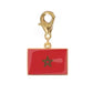 Stainless Steel National Flag Pendant Bracelet