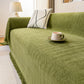 Ins Style Chenille Sofa Towel Herringbone Pattern Pure Color Sofa Cushion Skin-Friendly Anti-Wrinkle Multi-Purpose Machine...