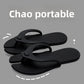 Travel slipper in one piece EVA, open heel and open toe, offered in three European size bands