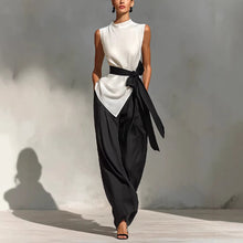 Top Wide-Leg Pants Set