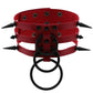 Rivet Spike Adjustable PU Leather Neck Collar