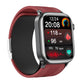 Magnetic USB charger attached to the back of the smart watch