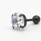 Geometric Zircon Stud Earrings