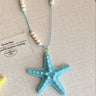 Blue Star Necklace