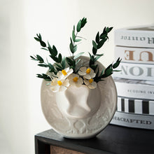 Ceramic Cowboy Hat Vase