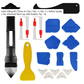 Metal Head 3-in-1 Glue Scraper Caulking Tool Kit