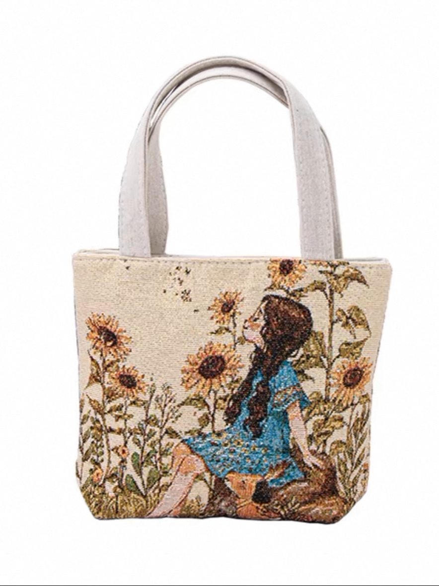 Double-Sided Embroidered Canvas | lifestyle in use