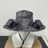 Square Ink Gray 12cm Brim