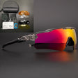 Translucent Gray Frame Red Lens 5lens