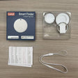 F08 White + Keyring Silicone Case Black