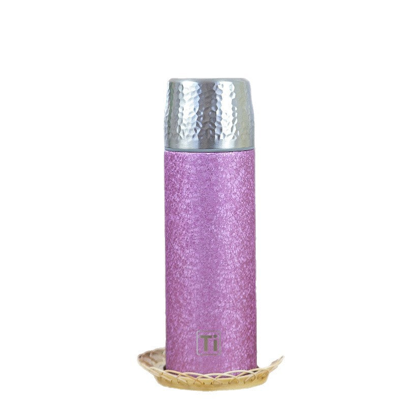 Titanium Coated Vacuum Insulated Travel Mug
