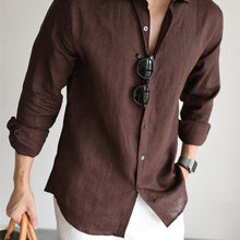 Pure Linen Long Sleeve Shirt