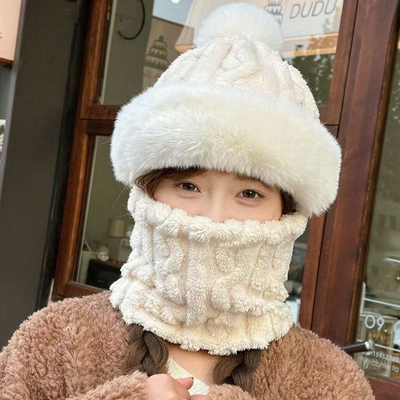 Winter Warm Imitation Fur Bucket Hat | evening warm ambience styling