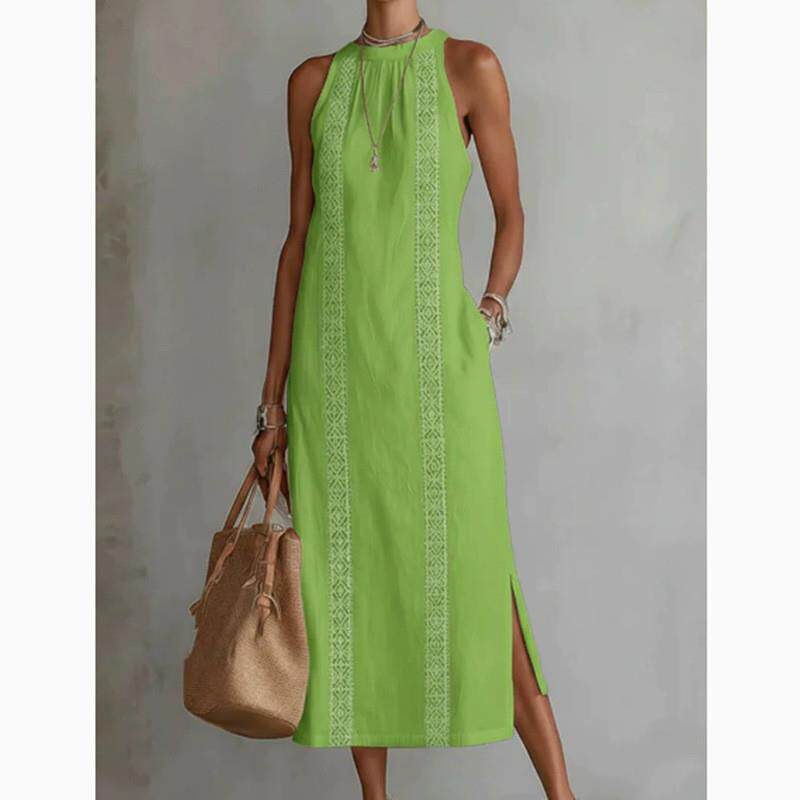 Womens Sleeveless Lace Dress for Casual Day, Trip, Relaxed Outing with Easy Styling | mid range product framing